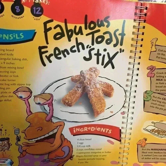 Vintage Betty Crocker’s Kids Cook! Children Teens Recipes Cookbook 1999 90s - Picture 8 of 14